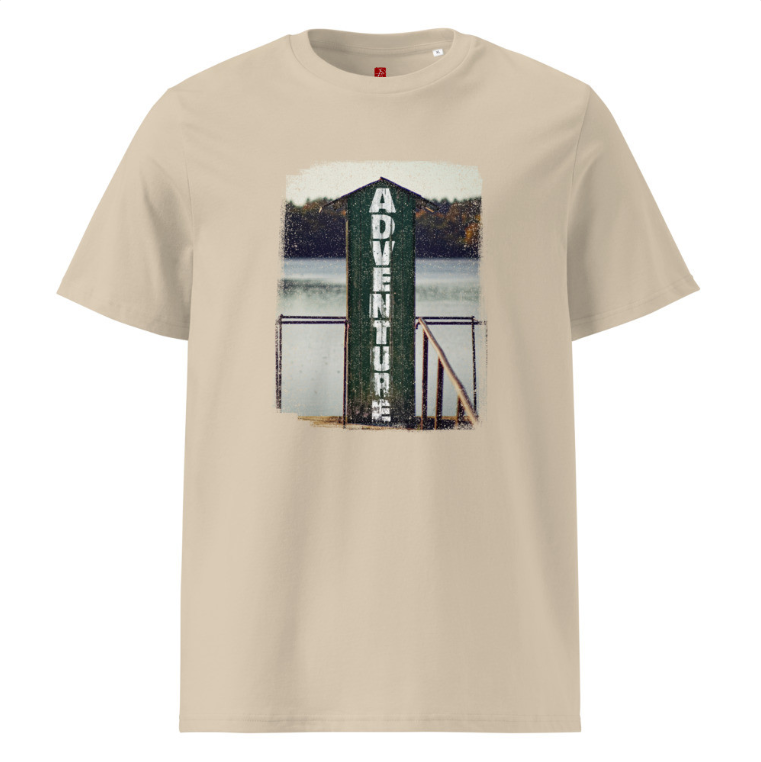 ‘Adventure’ Unisex Organic Cotton T-Shirt – Lake & Forest Design