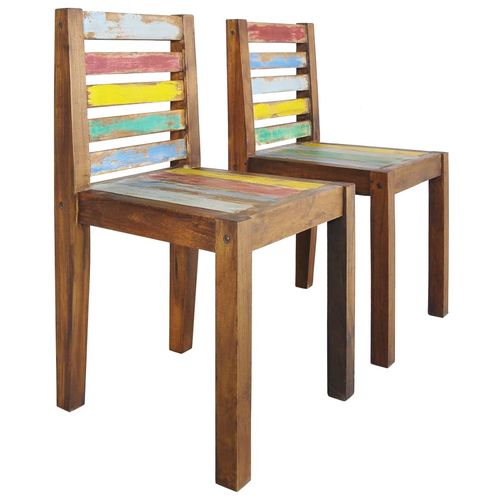 Dining Chair Sets - Solid Reclaimed Wood