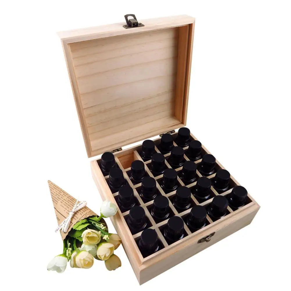 EcoGoss™ Essential Oils Wooden Storage Box