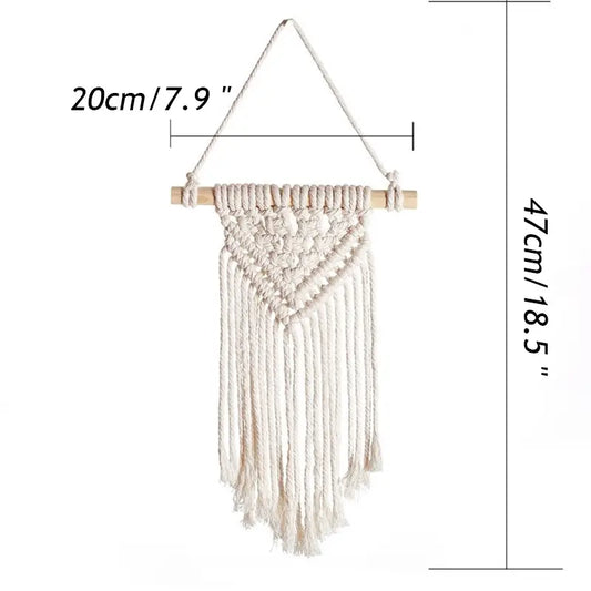Handmade Macramé Wall Hanging for Bohemian Décor