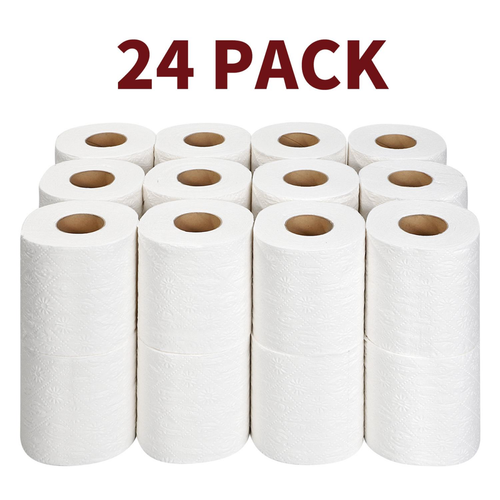 Bamboo Toilet Rolls - 3-Ply, Packs of 24 or 45
