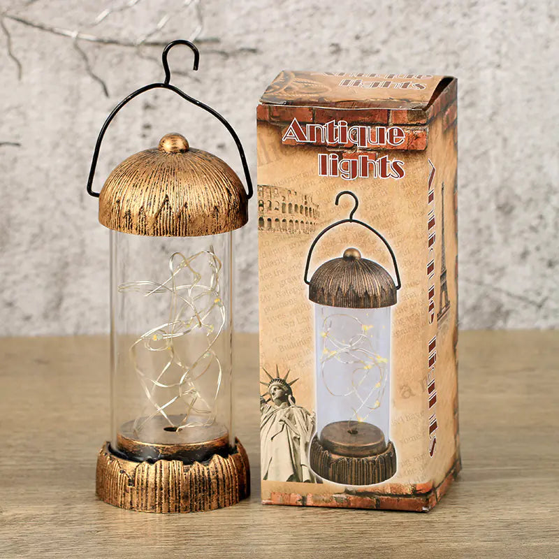Retro Chic Bedroom Pendant - Vibrant Table Lamp