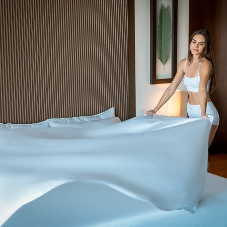 Eucalyptus Tencel Sheets – Cooling, Breathable & Hypoallergenic  Luxury Comfort