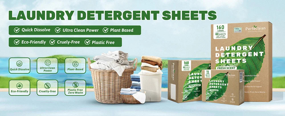 Laundry Detergent Sheets 3-Pack Bundle