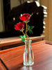 EcoGoss™ Crystal Red Roses with Vase