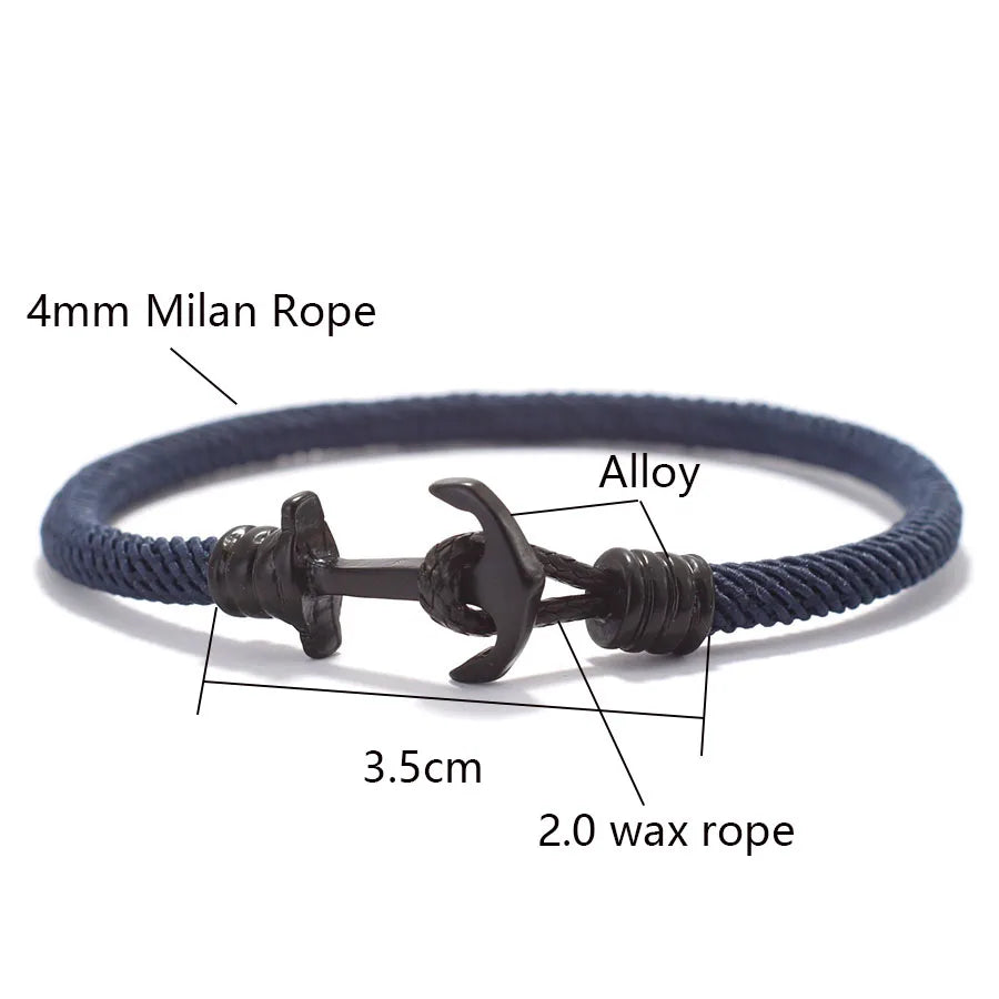 EcoGoss™ Men's Anchor Bracelet