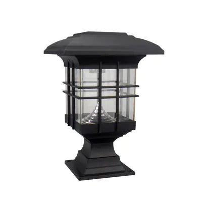 EcoBright Solar Garden Pillar
