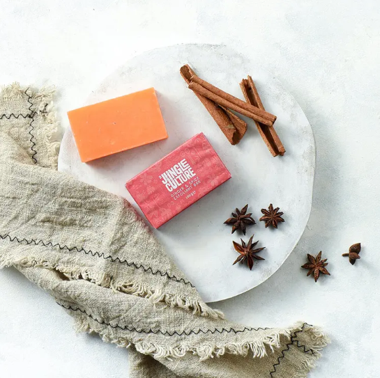 Ginger & Spice Natural Exfoliant Soap Bar