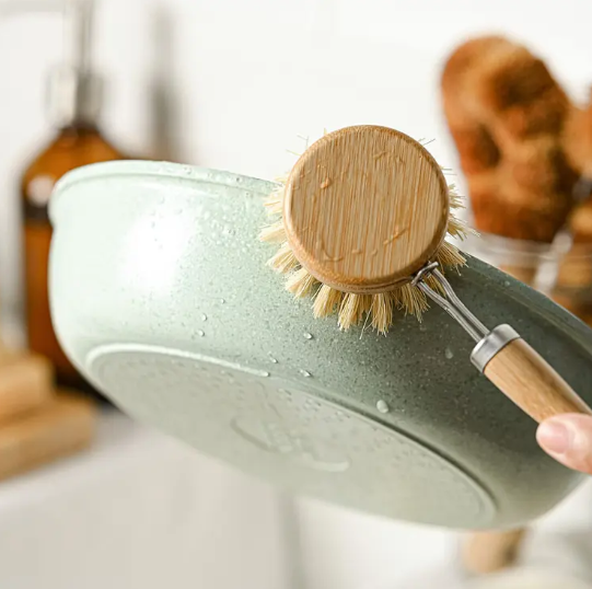 Natural Washing Up Brushes - 6-Piece Starter Set