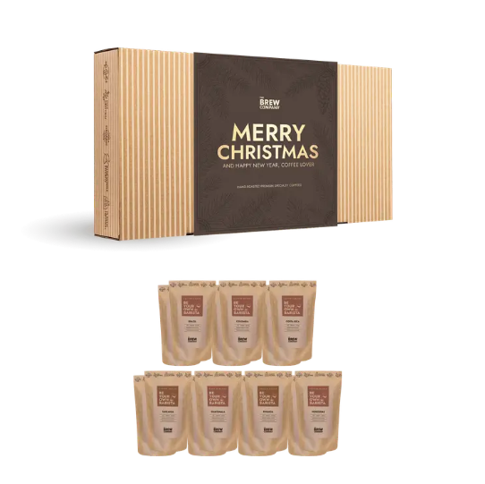 Specialty Coffee Bean Christmas Gift Box