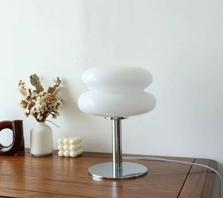 Scandinavian Glass Table Light