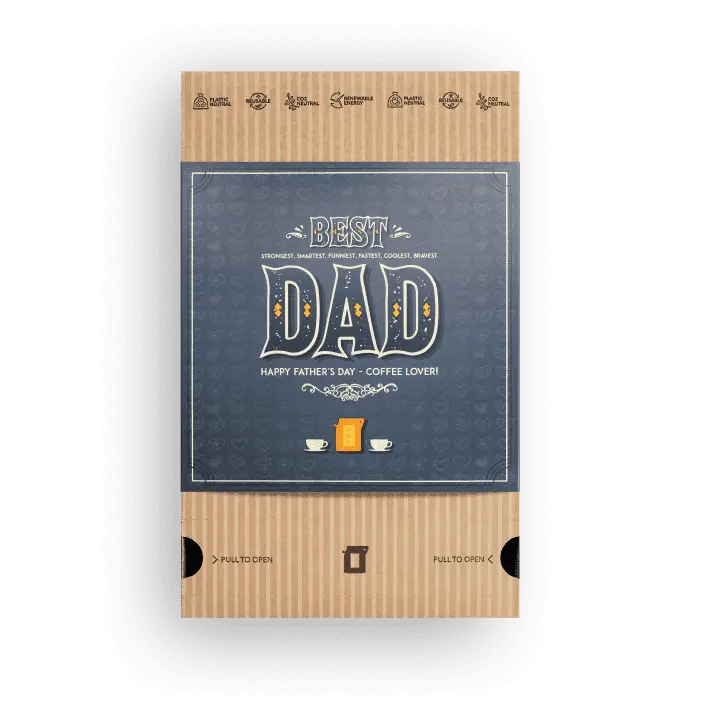 'Best Dad' Happy Father's Day Specialty Coffee Gift Box