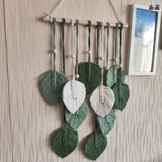 Handmade Woven Tapestry - Bohemian Wall Décor