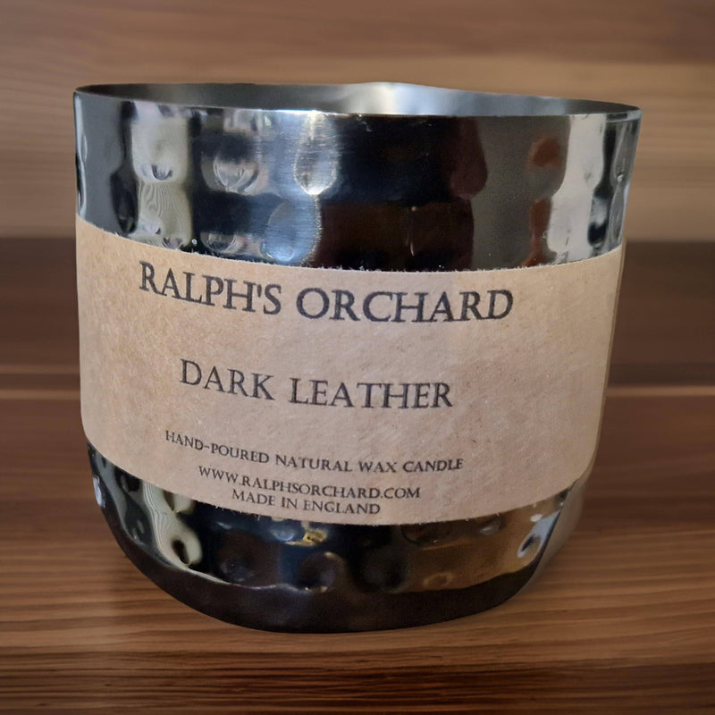 2-Wick Dimpled Black Candles-7