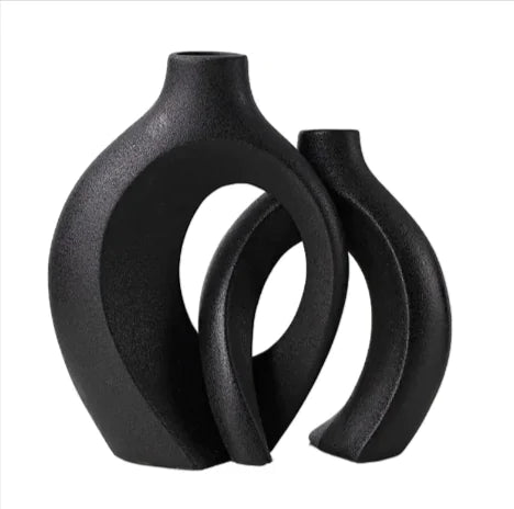 EleganceCraft Ceramic Accent Vase
