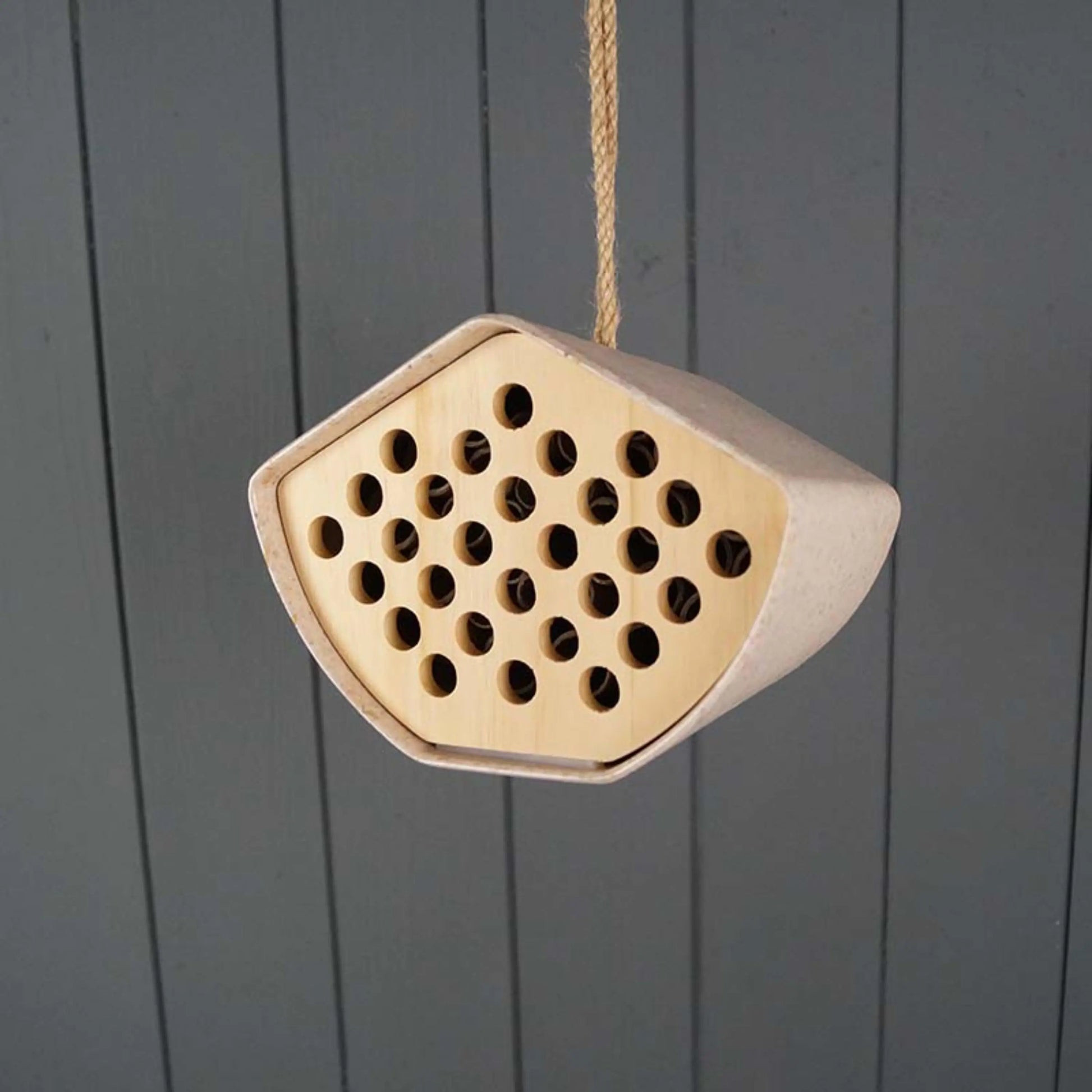 Earthy Sustainable Bee House (16cm)-0