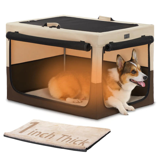 ComfyTravels 30-Inch Soft Dog Crate