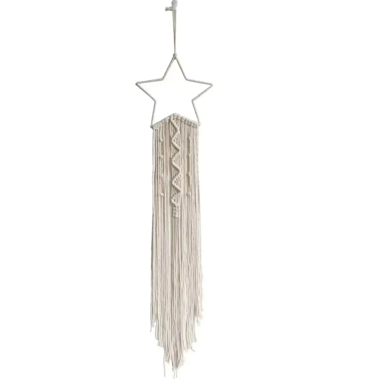 Boho Hand Woven Moon Dreamcatcher 7.87x41.33in