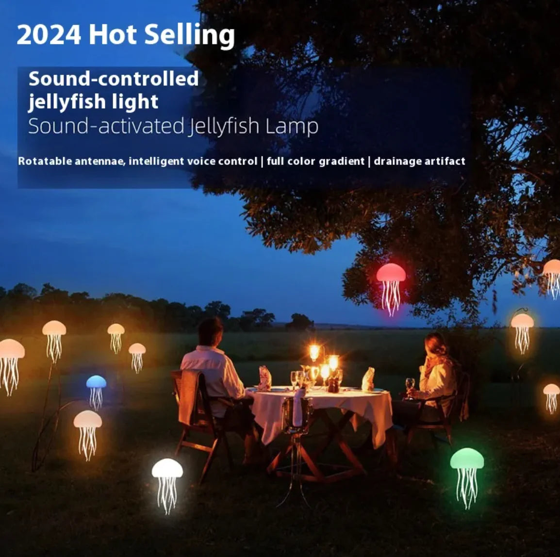LED Jellyfish Mood Light