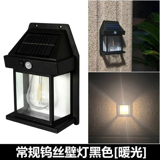 Eco Solar Garden Wall Lamp