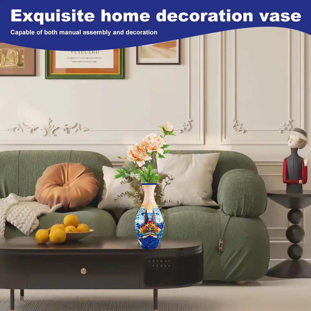 DIY 3D Vase Puzzle Kit