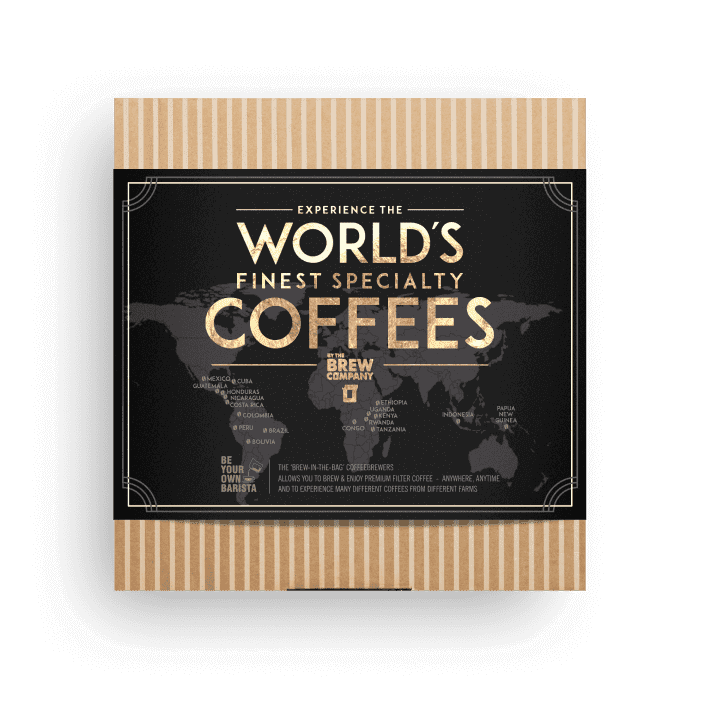 Eco-friendly World's Finest Specialty Coffee Gift Box