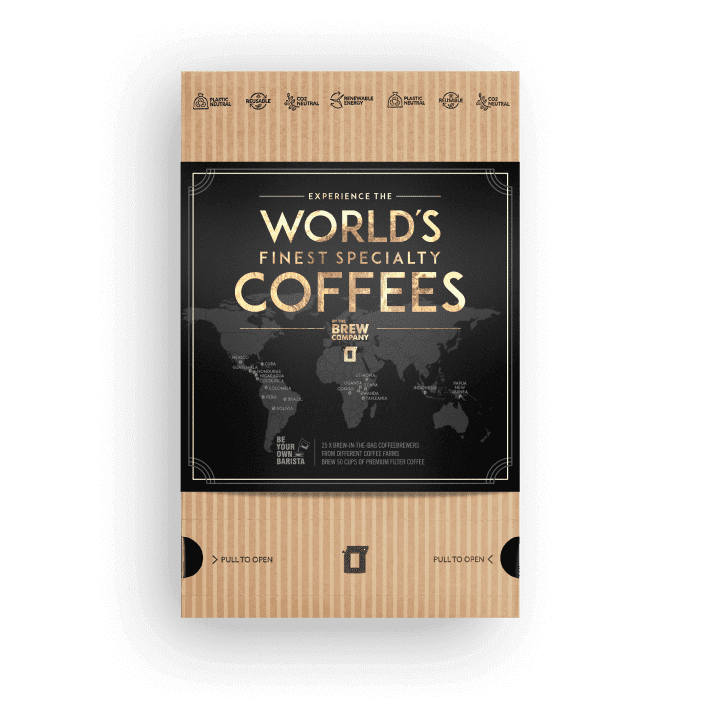 Eco-friendly World's Finest Specialty Coffee Gift Box