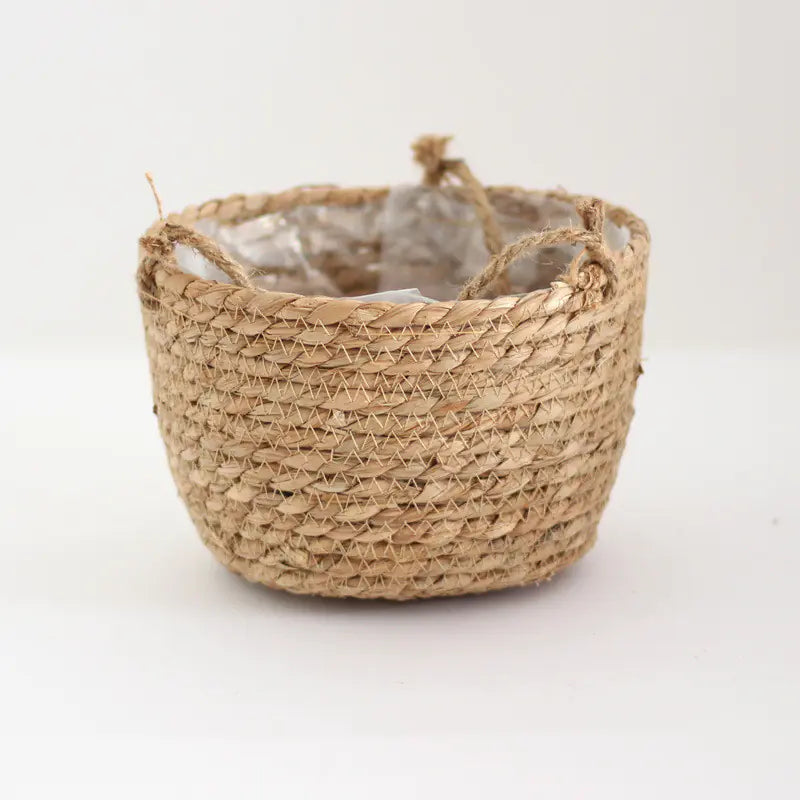 Woven Hanging Basket for Indoor Plant Decoration